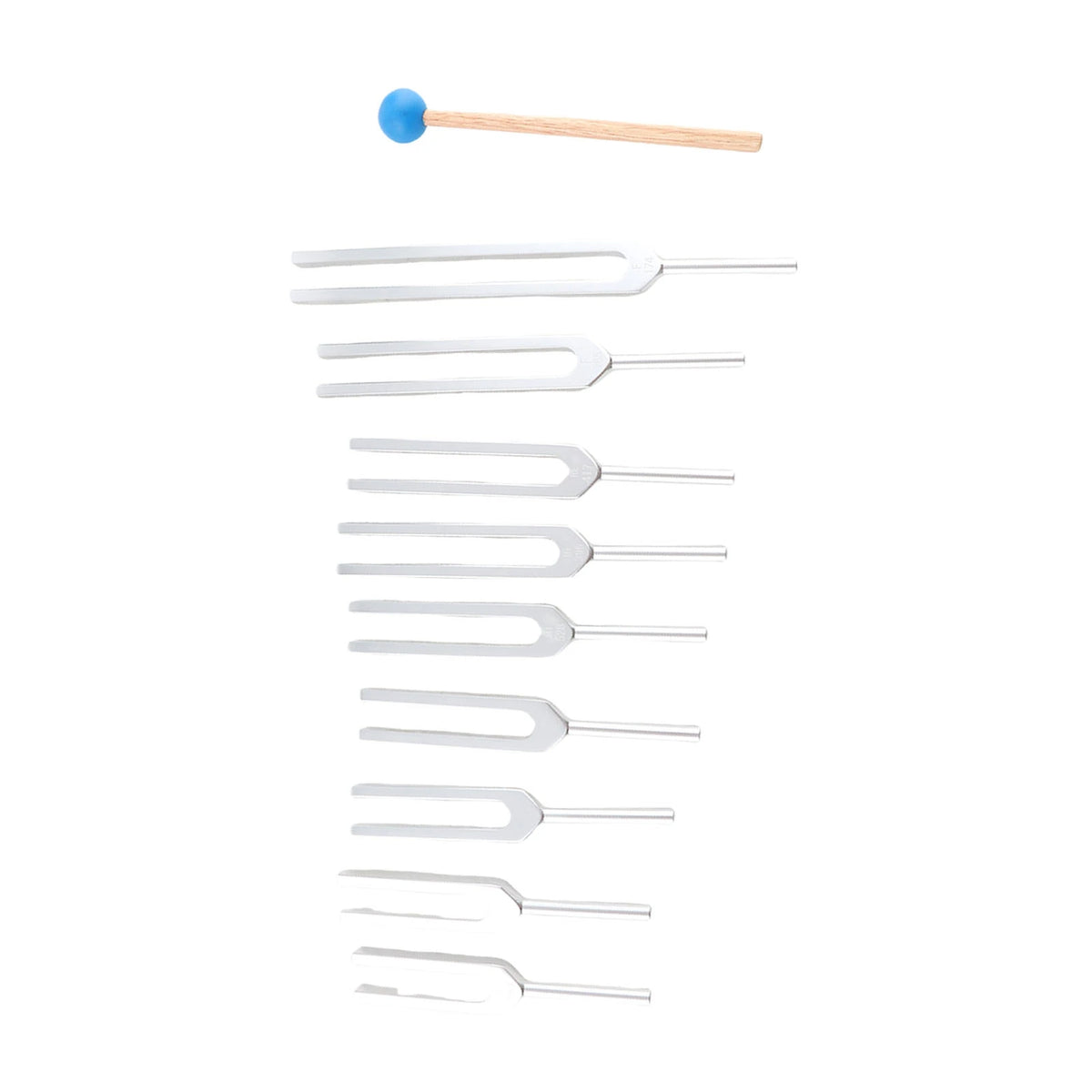 174Hz To 963Hz Sound Healing Tuning Fork Set For Therapy