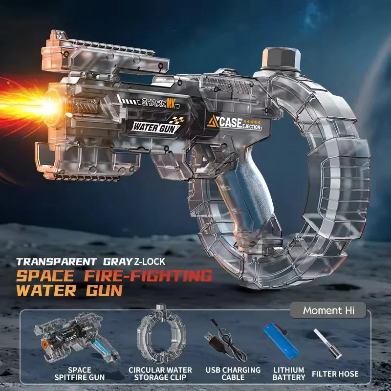 Electric Water Gun High Pressure Automatic Outdoor Beach Pool Toy