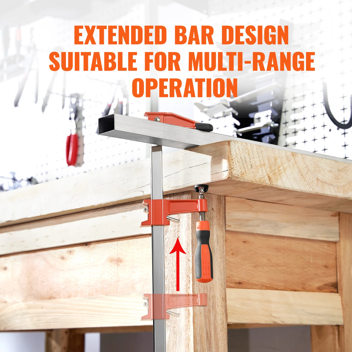 SucceBuy F Clamp 600 Lbs Capacity Bar Clamps 2 Pack