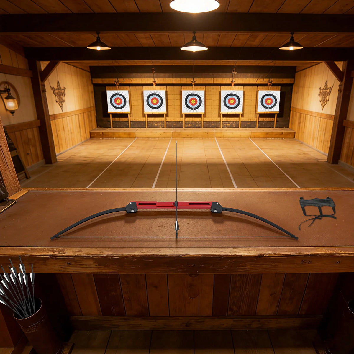 Traditional Recurve Bow Archery Set With Accessories