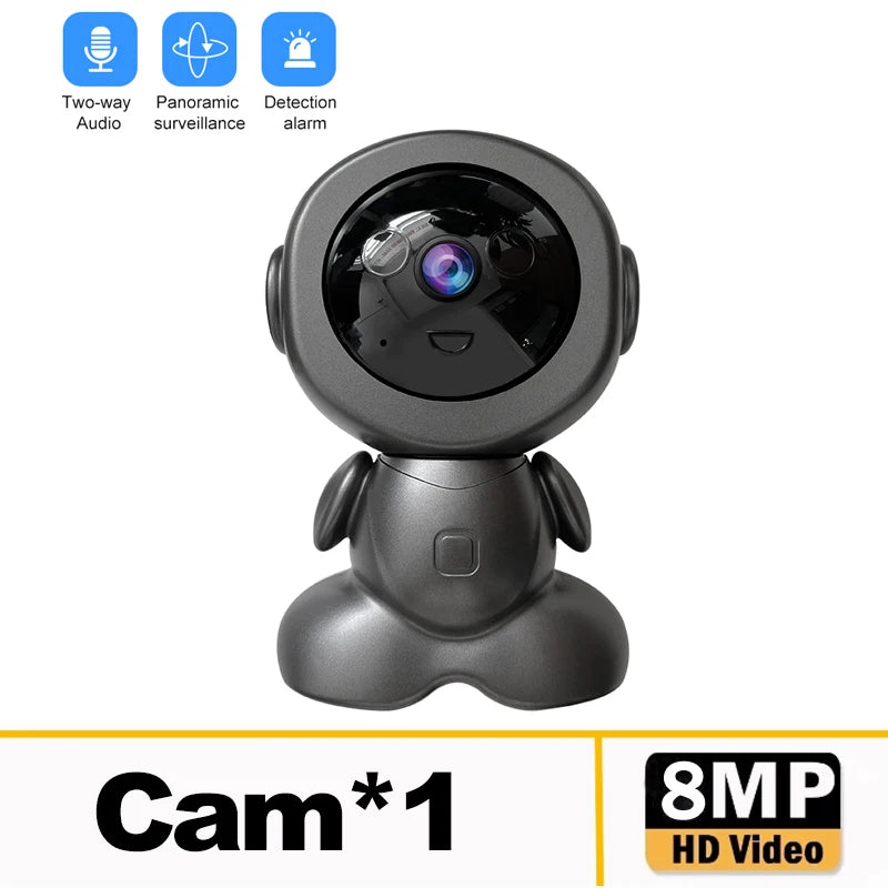 Cugo 8MP WiFi PTZ Security Camera With AI Smart Tracking