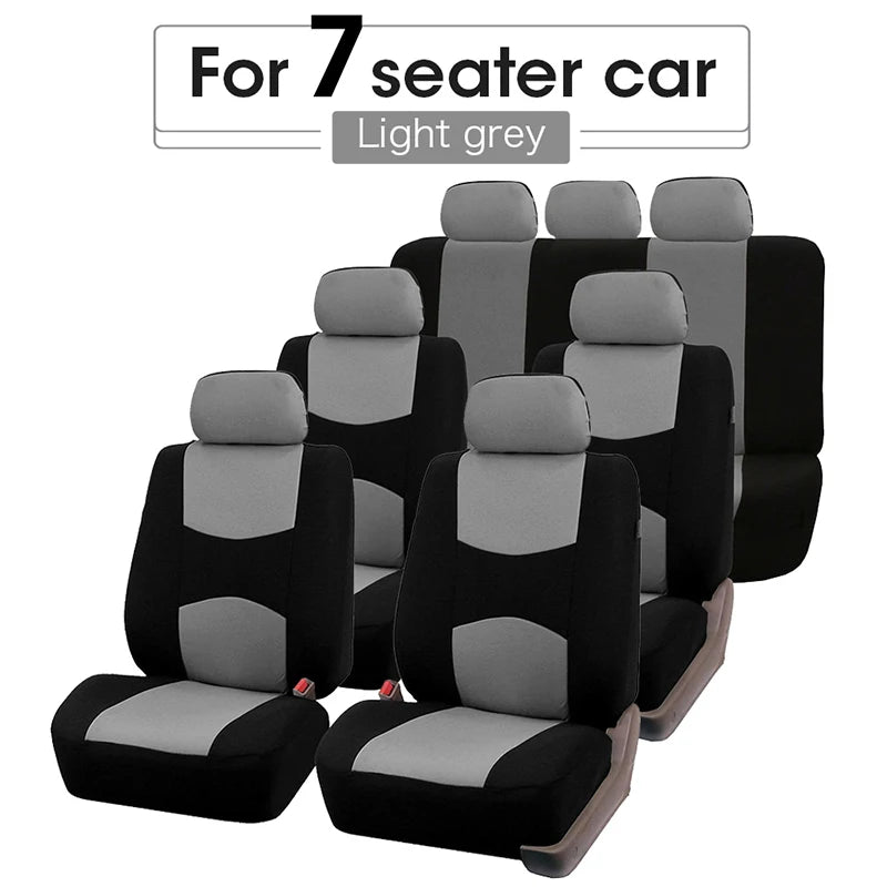 AUTOYOUTH Universal Car Seat Cover Airbag Compatible Ventilated Cloth