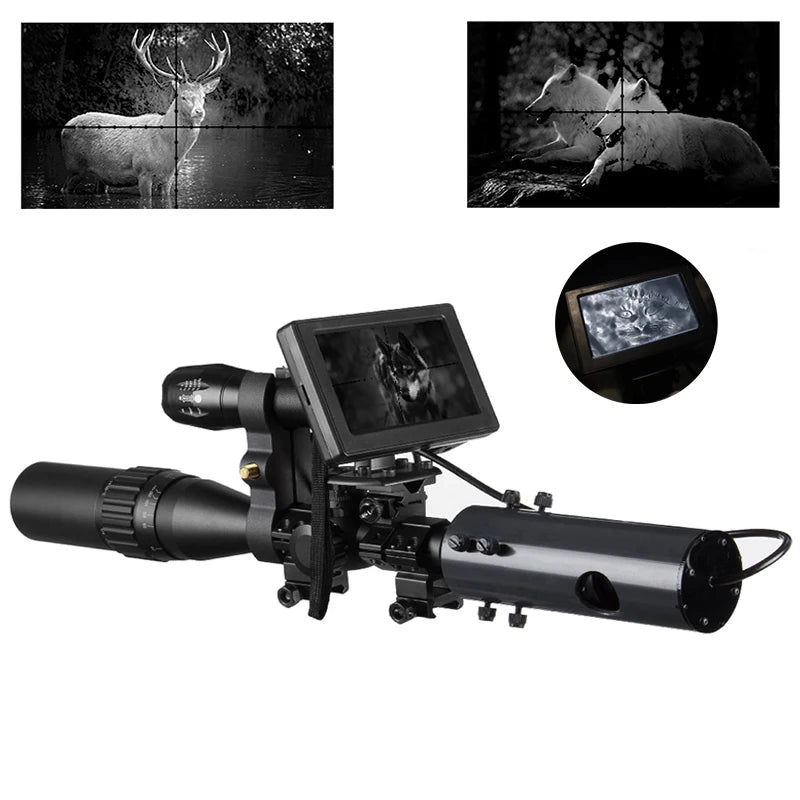 Fire Wolf Rifle Scope With 850nm Infrared Night Vision