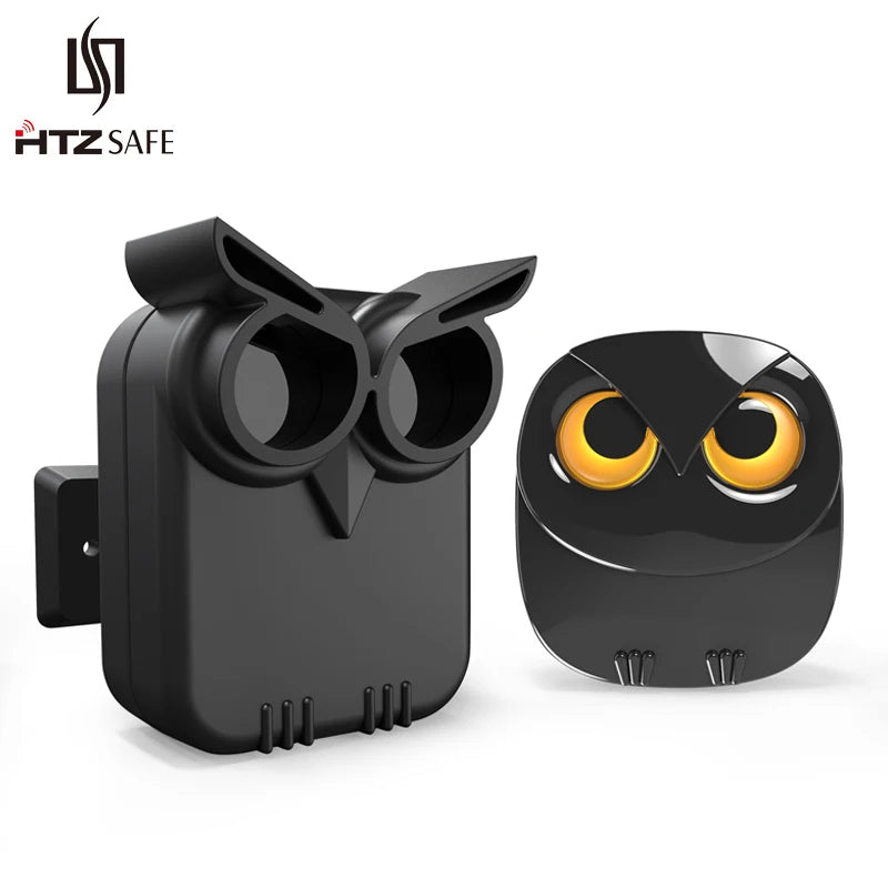 HTZSAFE Wireless Driveway Security Alarm With PIR Motion Sensor