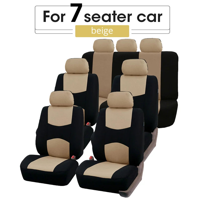 AUTOYOUTH Universal Car Seat Cover Airbag Compatible Ventilated Cloth