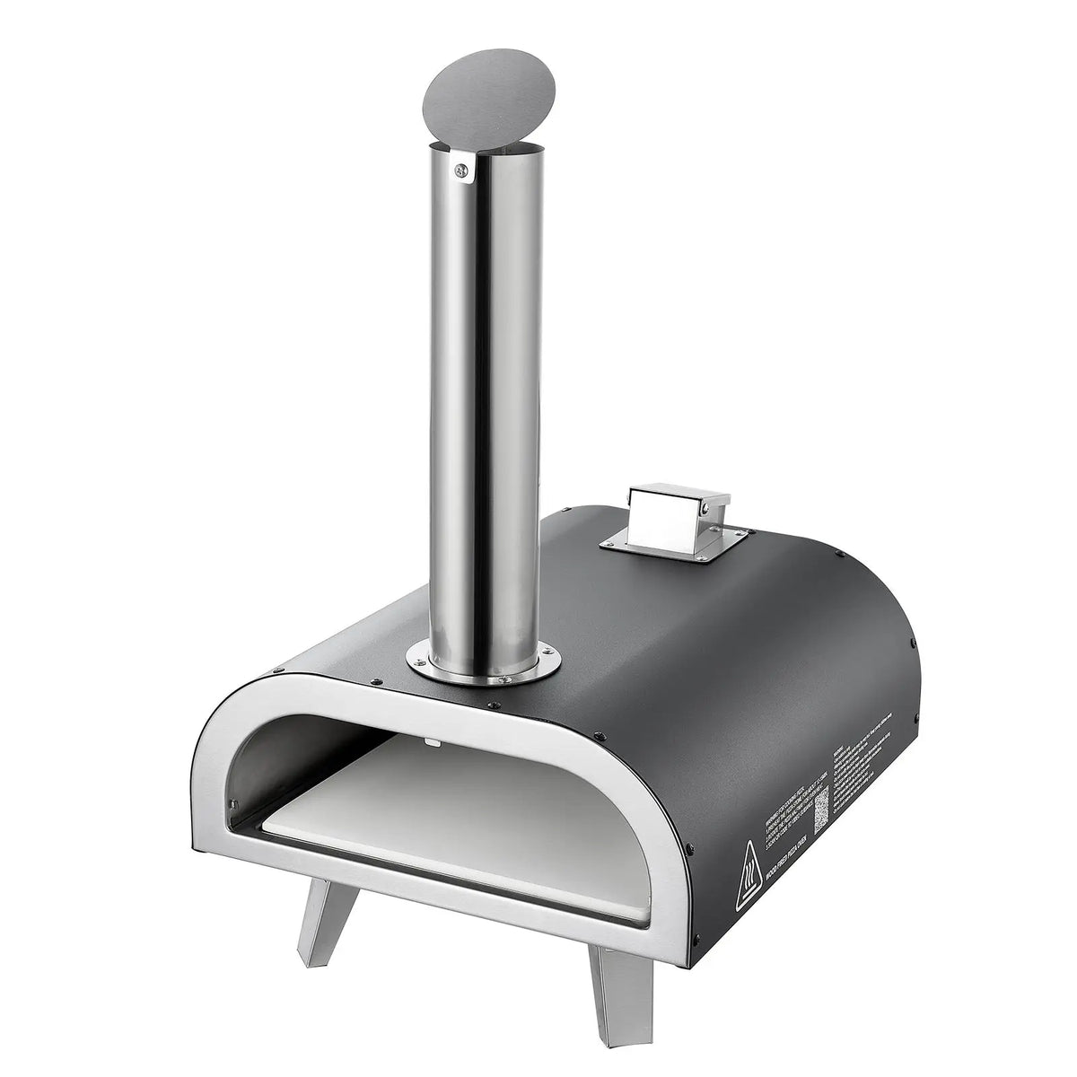 16 Inch Dual Fuel Outdoor Pizza Oven With Thermometer