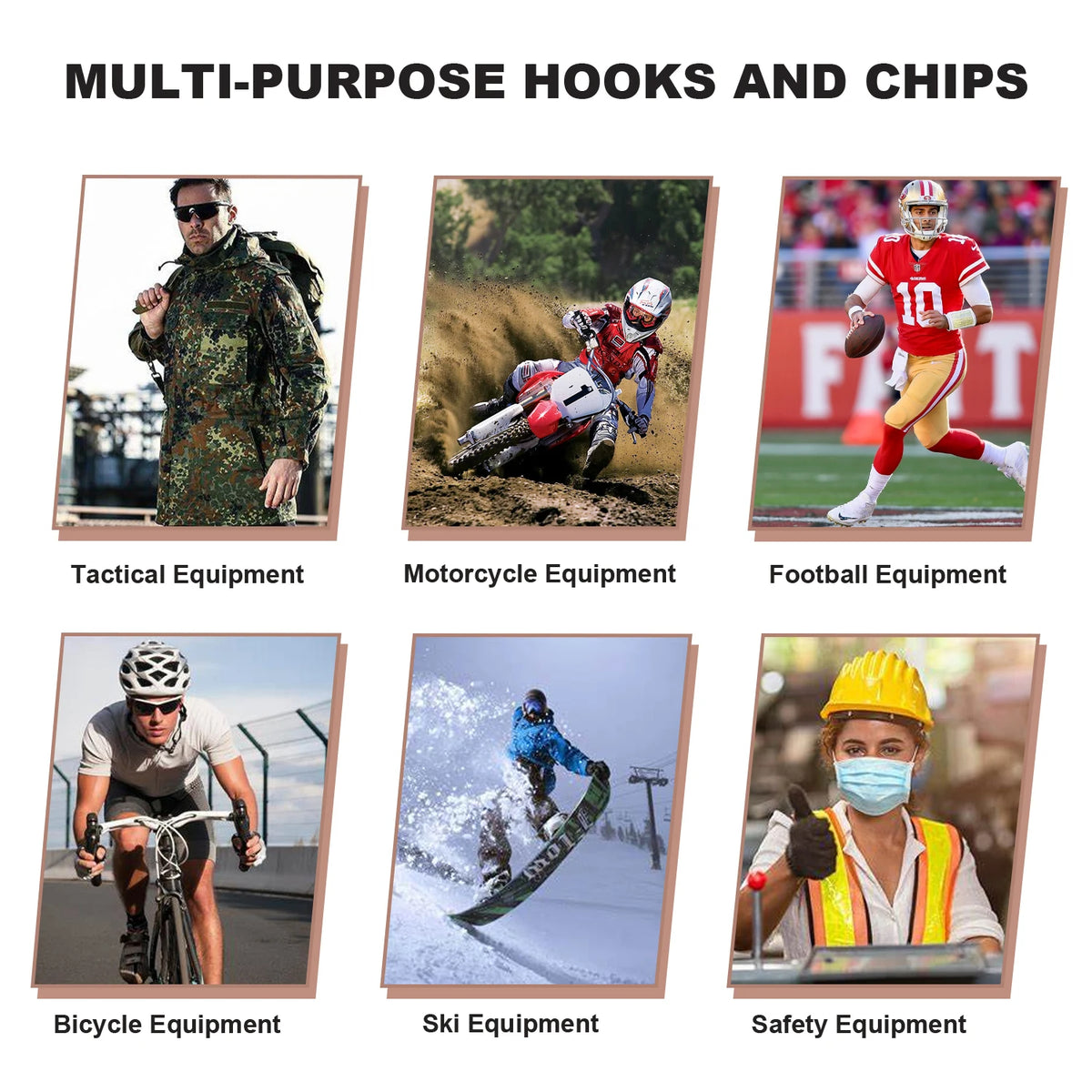 HiMISS Wall Mounted Motorcycle Helmet And Gear Storage Rack