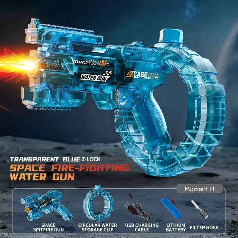 Electric Water Gun High Pressure Automatic Outdoor Beach Pool Toy