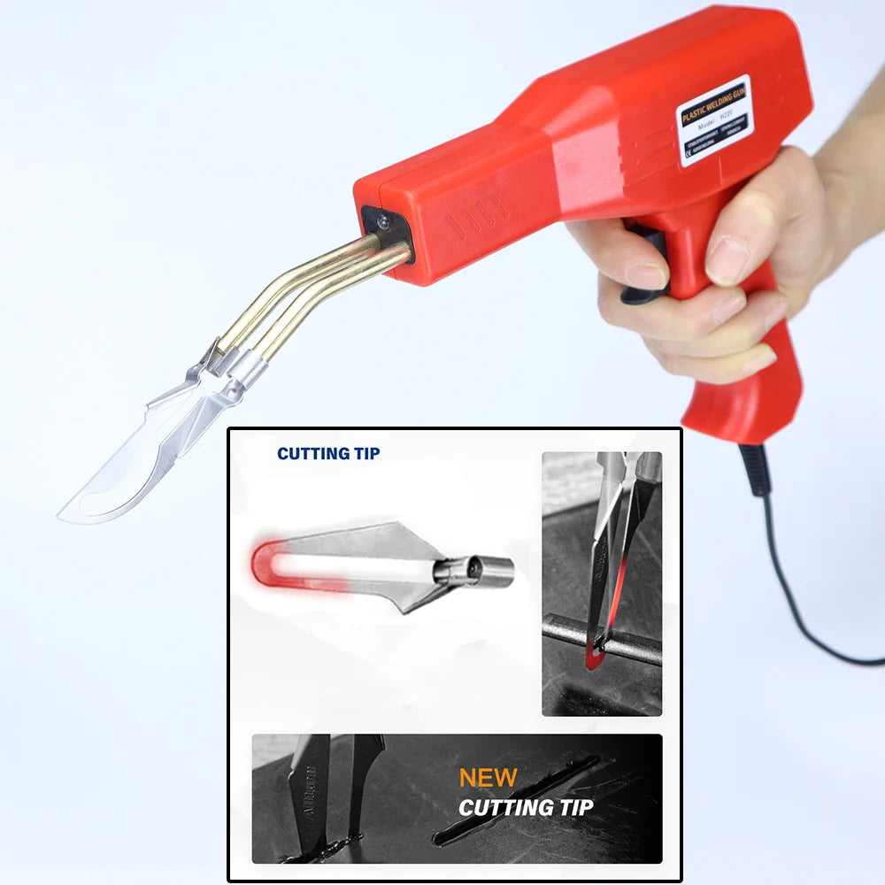 Plastic Welder 2in1 Repair Kit With Hot Staples