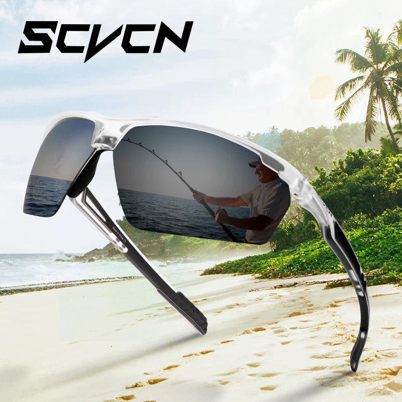 SCVCN Polarized Cycling Sunglasses UV400 Sports Eyewear for All Riders