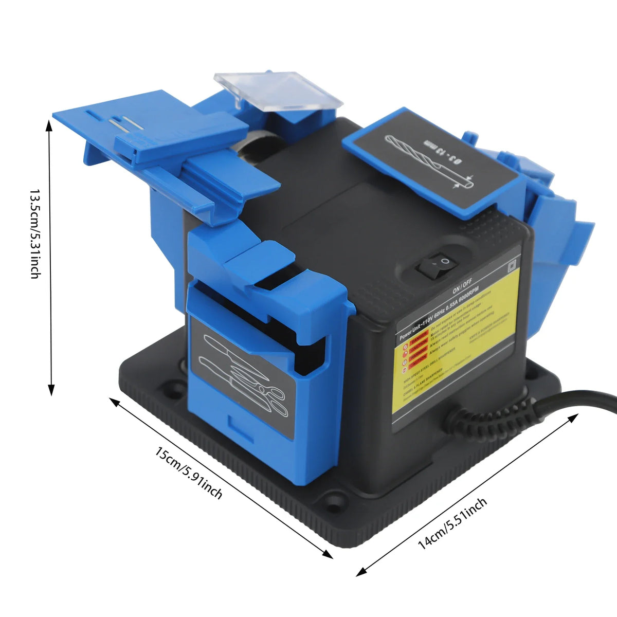 CNCEST Electric Drill Sharpener And Knife Scissor Sharpening Tool