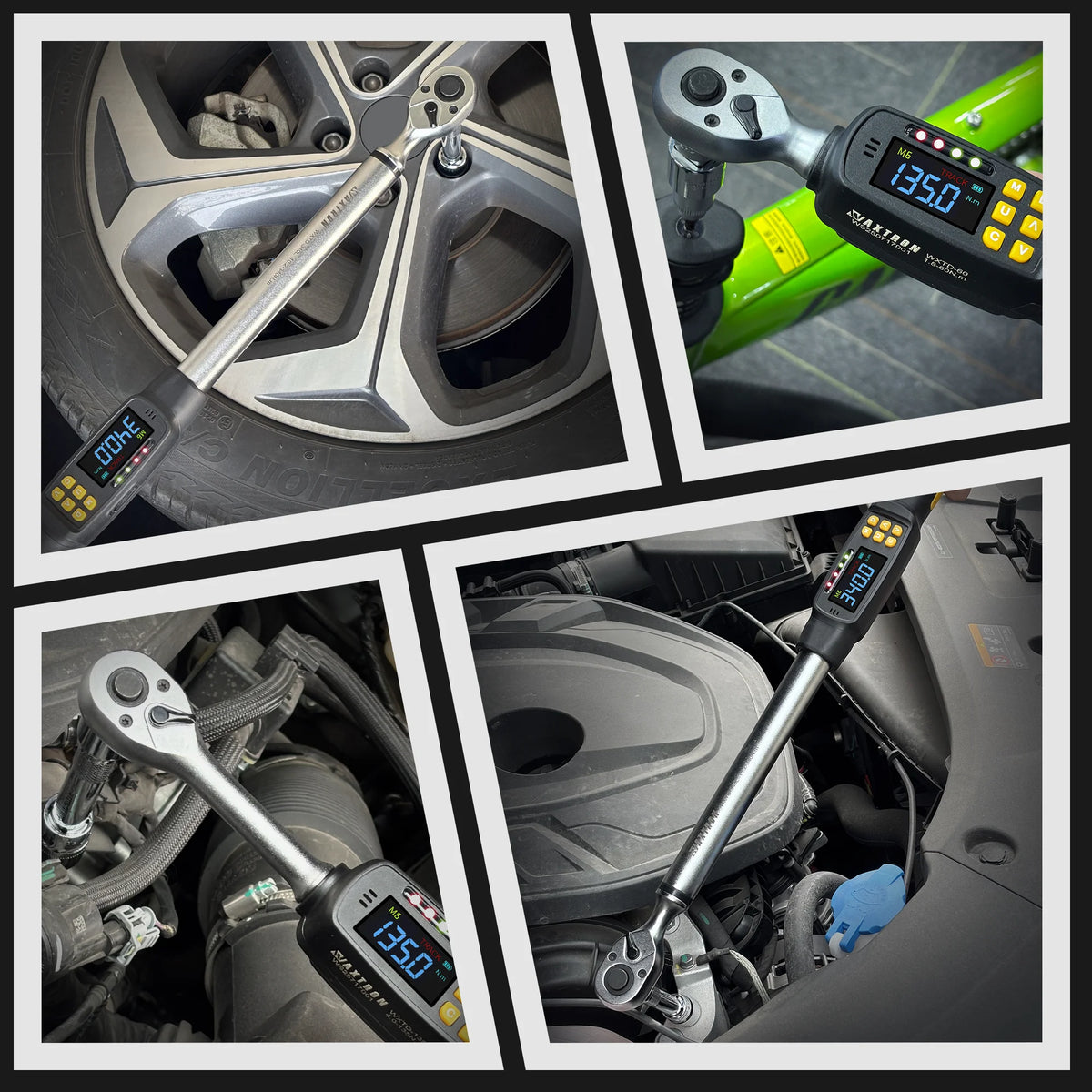 Waxtron Digital Torque Wrench 2 Percent Accuracy For Automotive