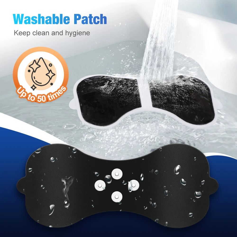 PASTSKY Heated Foot Massager Mat With EMS Pulse Therapy