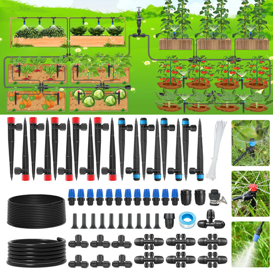Automatic Drip Irrigation System Kit With Quick Connect Fittings
