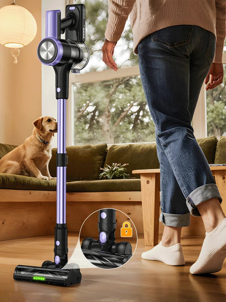 SUXIANGVAC Cordless Vacuum Cleaner 500W 55KPa Self Standing