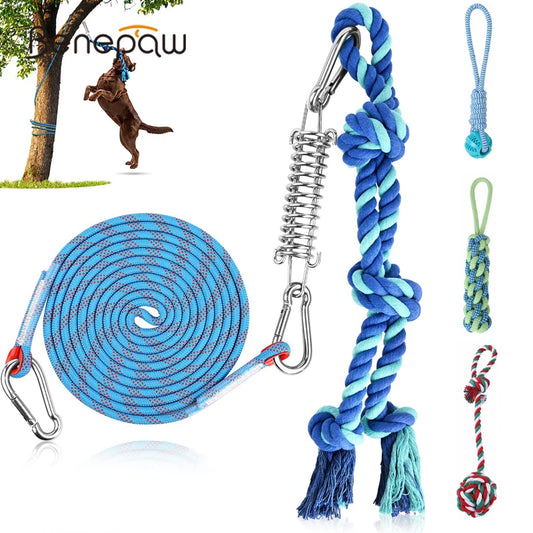 Benepaw Bungee Dog Toy Interactive Spring Pole Tug