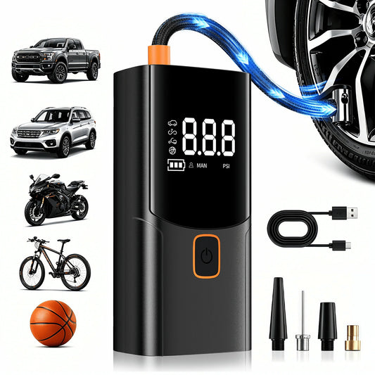STSCELZ Portable Air Compressor Tire Inflator With Digital Display