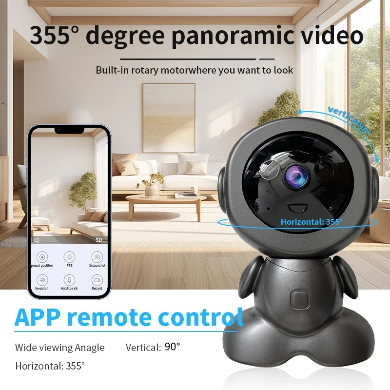 Cugo 8MP WiFi PTZ Security Camera With AI Smart Tracking