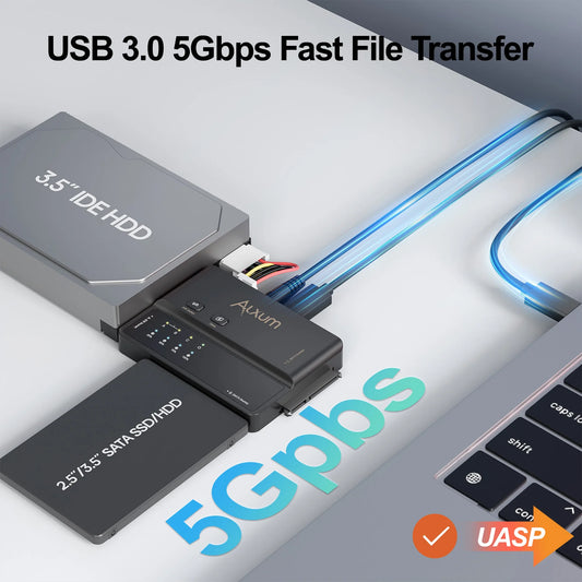 S1235C USB-C 5Gbps Dual HDD Dock For MacBook