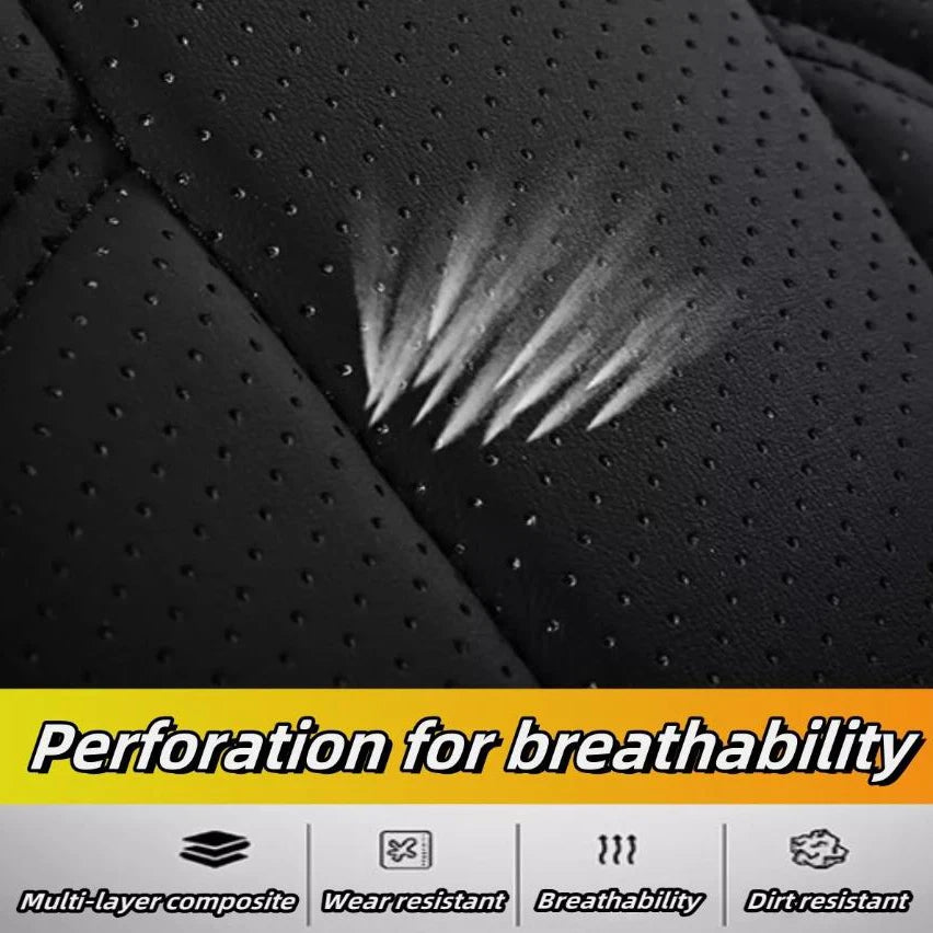 Premium Napa Leather Full Set Car Seat Covers For Toyota Vehicles