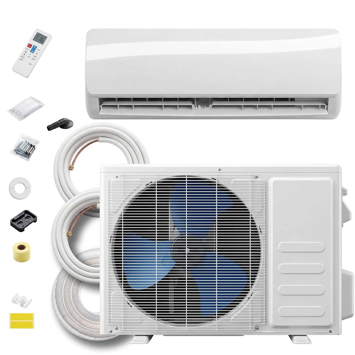 Ductless Mini Split Air Conditioner With Heat Pump System