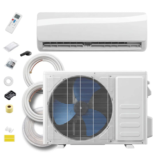 Ductless Mini Split Air Conditioner With Heat Pump System