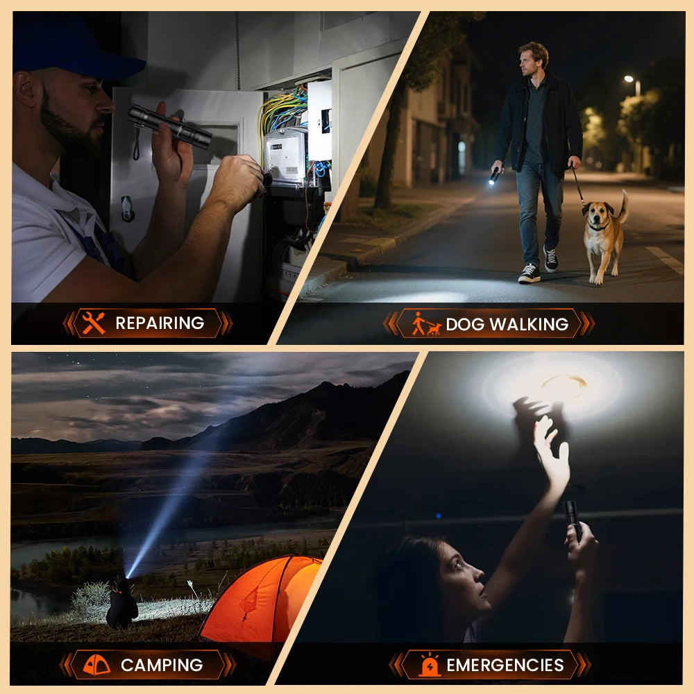 Sofirn Sk30 3000 Lumen Usb C Rechargeable Tactical Flashlight