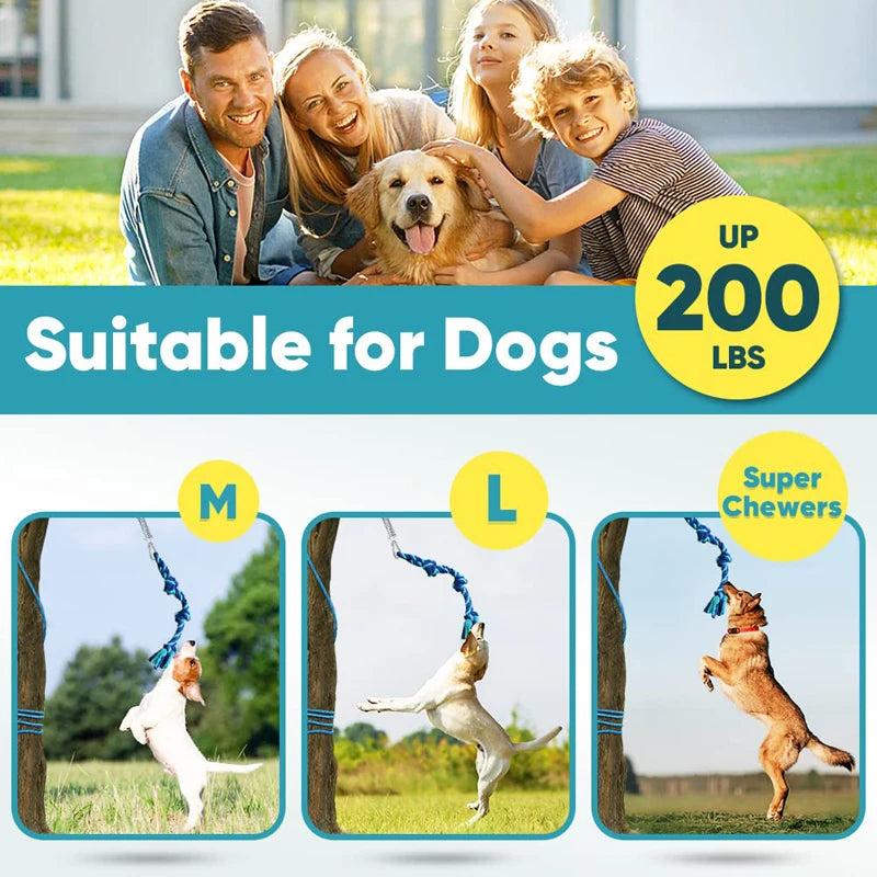 Benepaw Bungee Dog Toy Interactive Spring Pole Tug