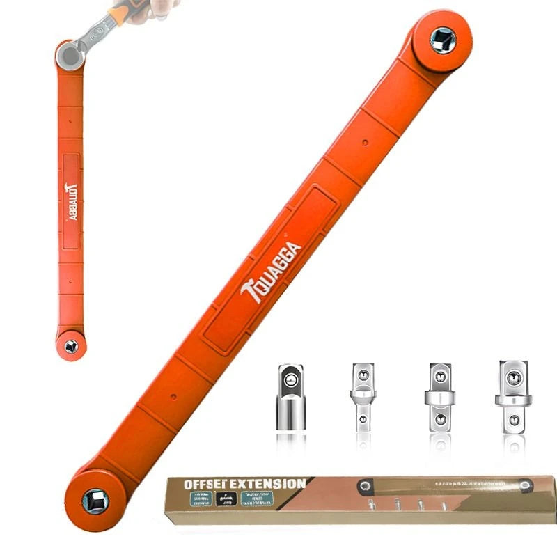 Heavy Duty Carbon Steel Offset Extension Wrench Set For Mechanics