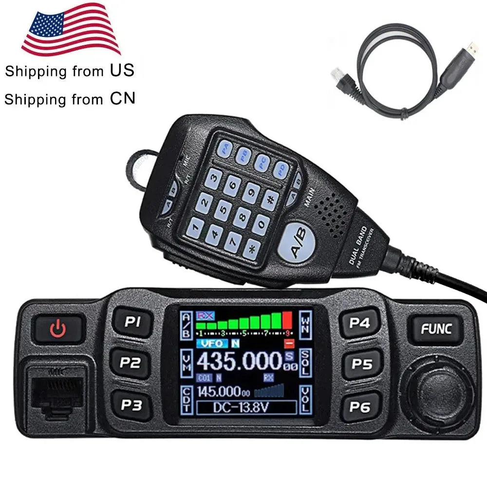 AnyTone AT778UV 25W Dual Band Amateur Radio Walkie Talkie VOX