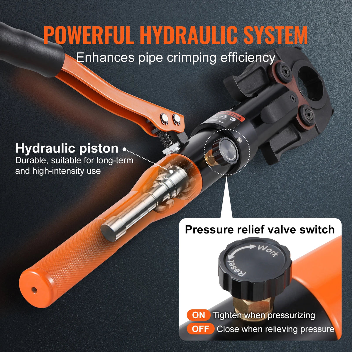 Succebuy Hydraulic Driven Press Tool For Copper PEX F1807