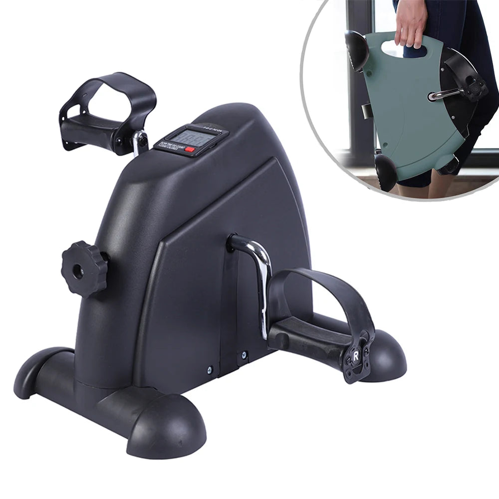 Mini Under Desk Pedal Exerciser Bike With Digital LCD Display