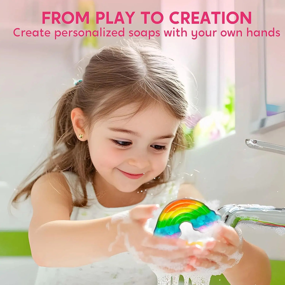 Joyfy Unicorn Soap Making Kit for Kids Stem Craft Project