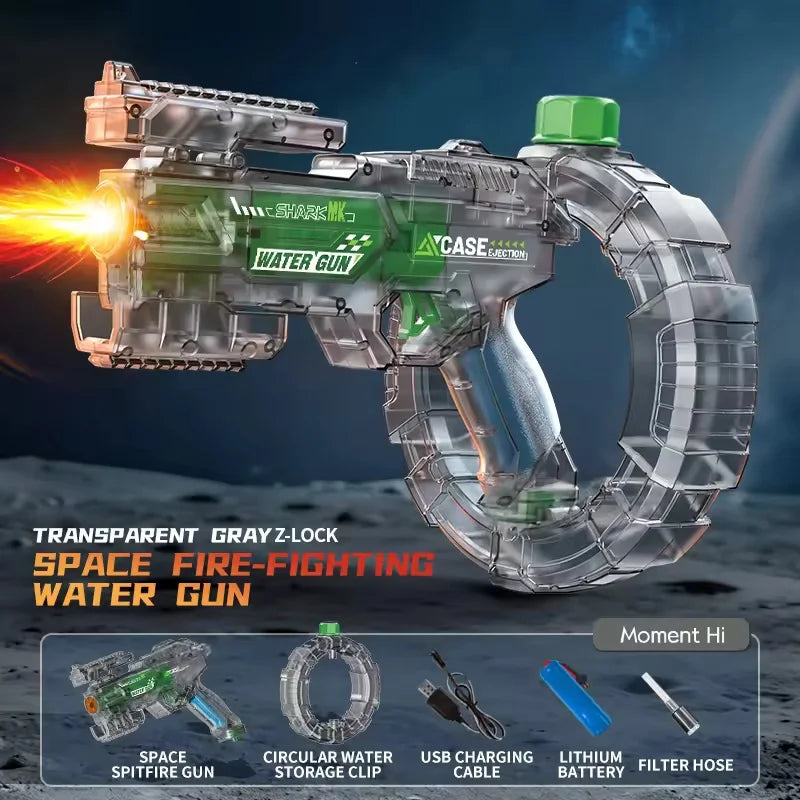 Electric Water Gun High Pressure Automatic Outdoor Beach Pool Toy