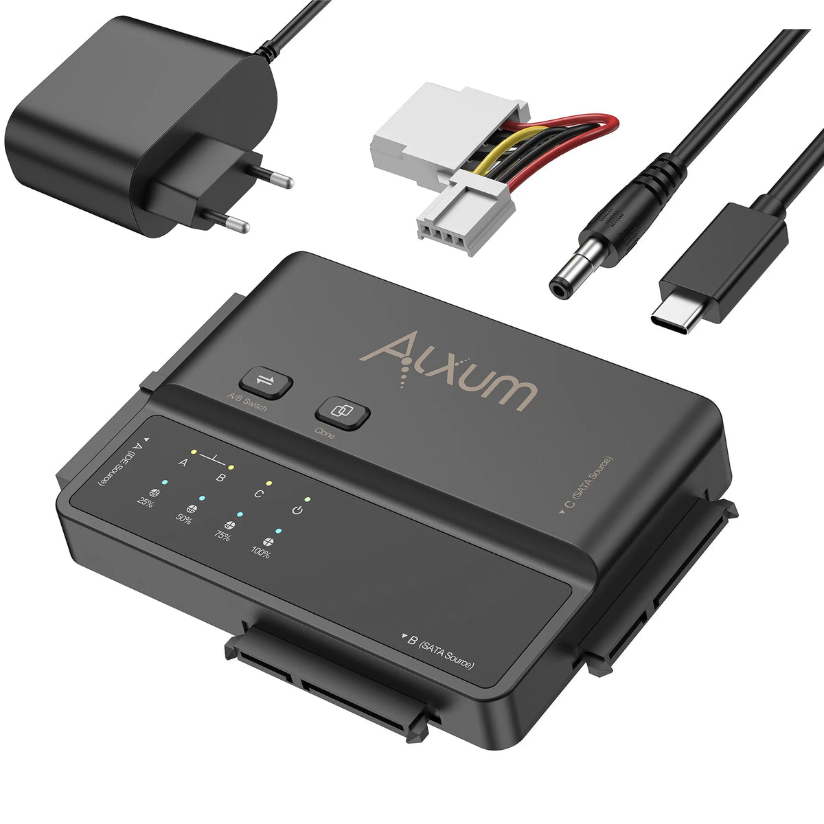 S1235C USB-C 5Gbps Dual HDD Dock For MacBook