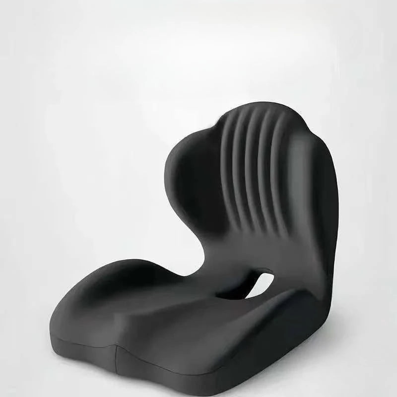 Ergonomic Memory Foam Seat Cushion Lumbar Office Car Back Support