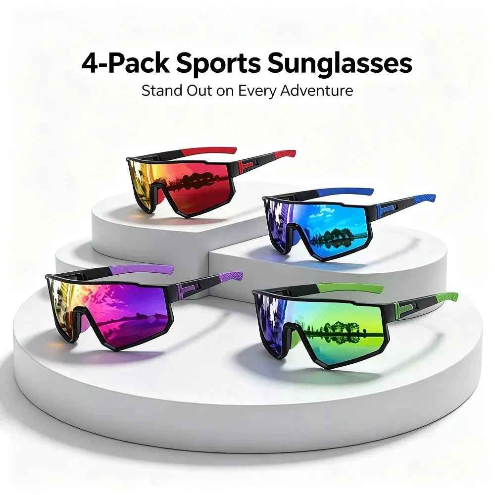Z&L House Polarized Sports Sunglasses for Running, Fishing and Driving