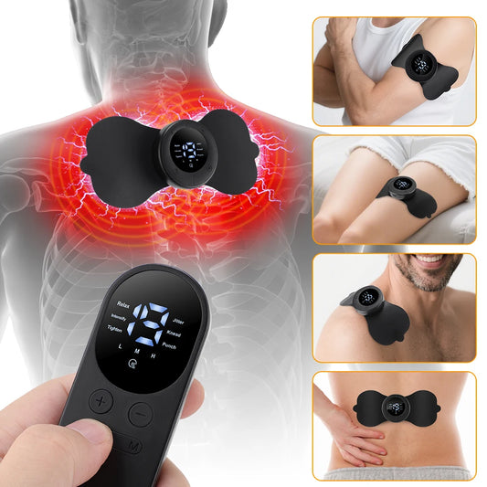 PASTSKY Heated Foot Massager Mat With EMS Pulse Therapy