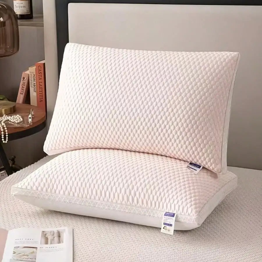 Ice Silk Cervical Massage Pillow for Sleep and Neck Support