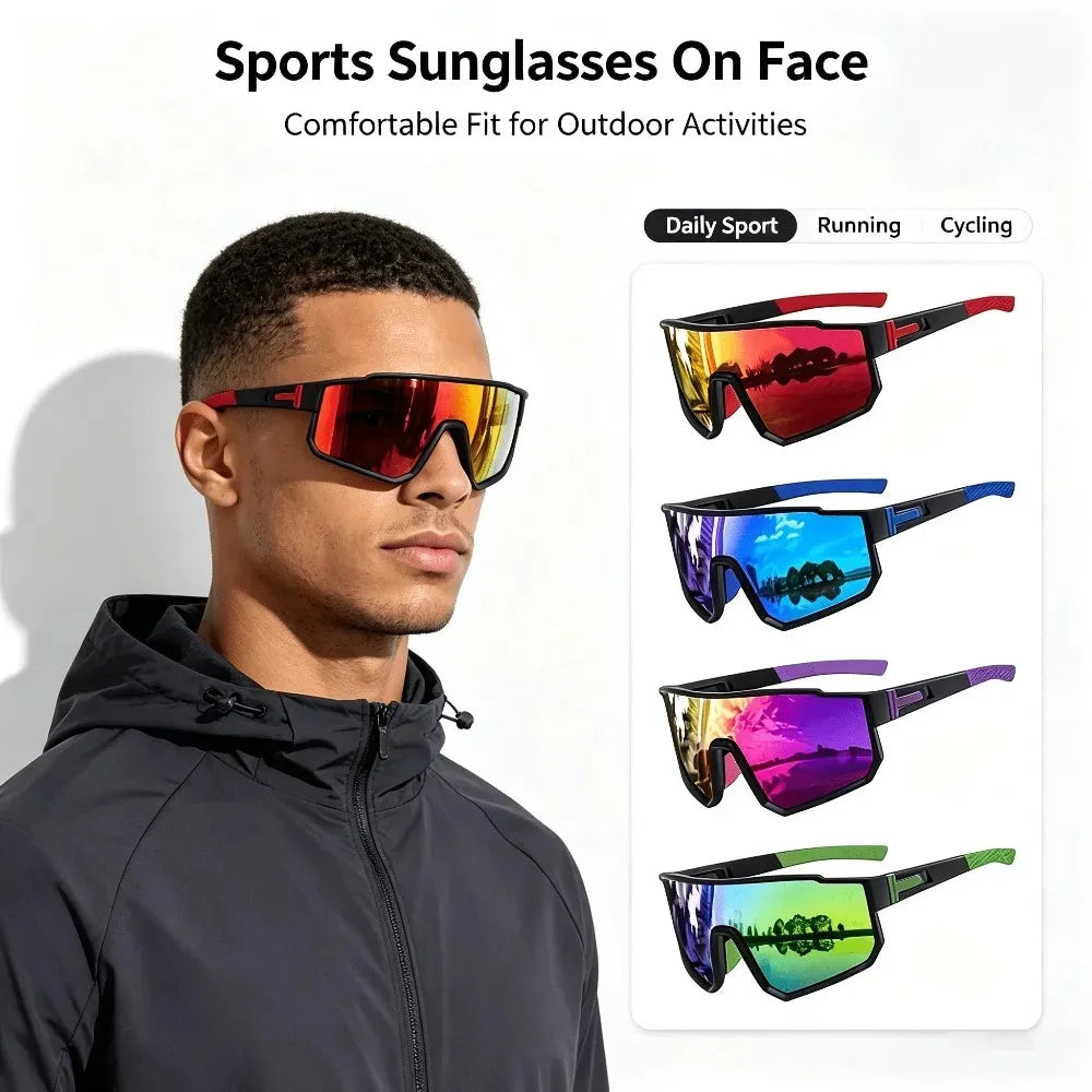 Z&L House Polarized Sports Sunglasses for Running, Fishing and Driving