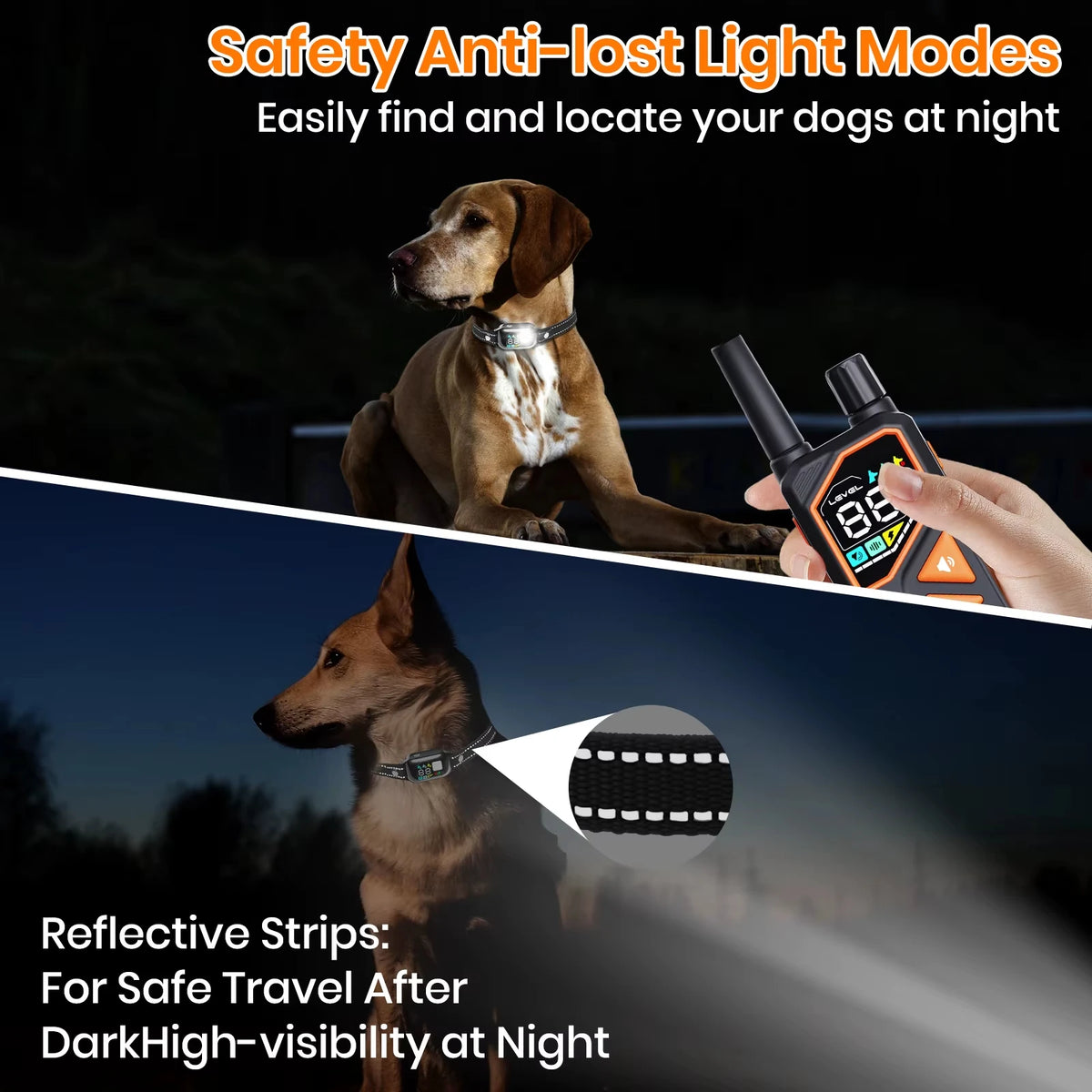 Dog Training Collar Automatic Bark Shock Waterproof Advanced Electric Device