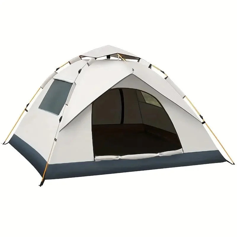 2 To 3 Person Waterproof Instant Pop Up Tent With Mesh Screen And Groundsheet