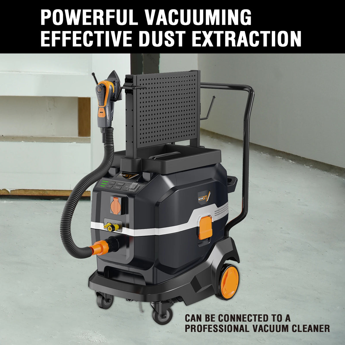 MAXXT Mouse Sander, 350W Sander Tool with Advanced Dust Collection System, Low Vibration Detail Sander for Efficient Woodworking, Tight Spaces Sanding, and Polishing