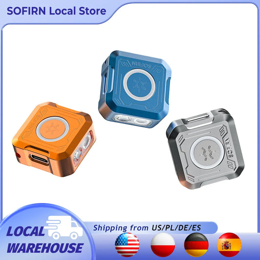 Sofirn SE1 EDC Pocket Flashlight With RGB Ring UV Magnetic