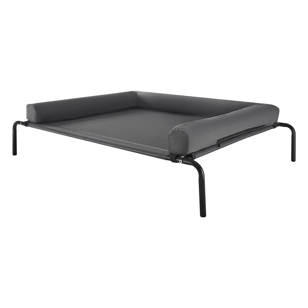Elevated Dog Bed With Breathable Mesh And Steel Frame