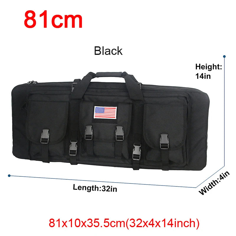 LQARMY Tactical Double Rifle Molle Gun Backpack Case
