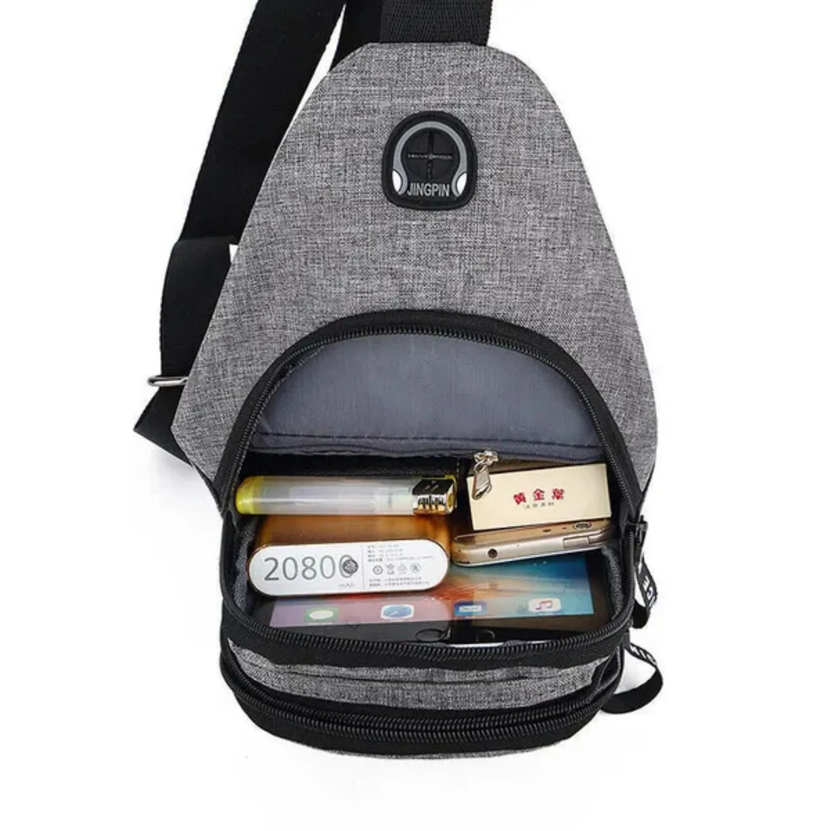 Premium Canvas Crossbody Sling Bag for Travel and Adventures