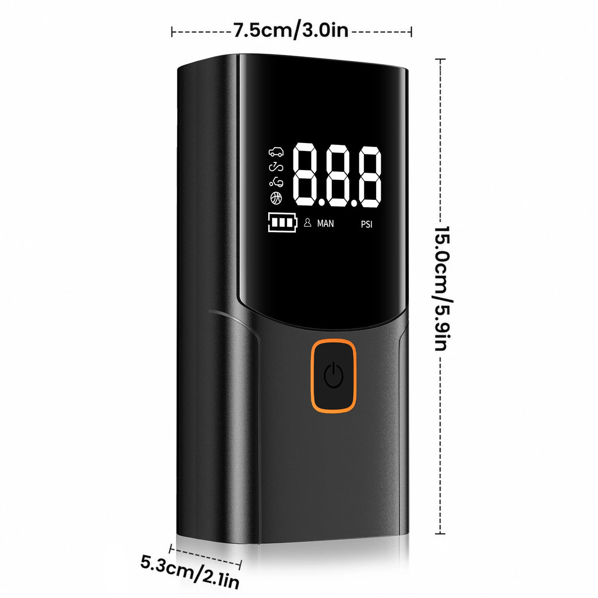 STSCELZ Portable Air Compressor Tire Inflator With Digital Display