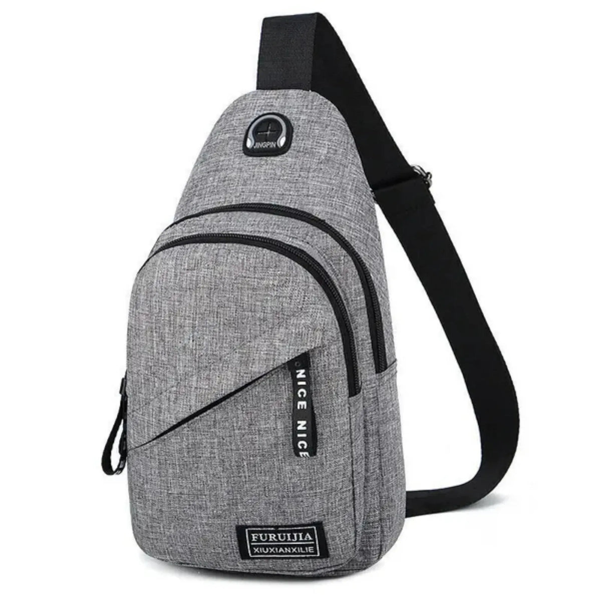 Premium Canvas Crossbody Sling Bag for Travel and Adventures