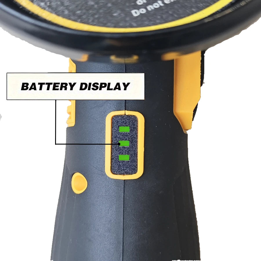 19800 RPM Mini Wireless Angle Grinder, Electric Grinding And Polishing Tool, Includes 1/2 Battery Lithium Electric Grinder, Suitable For Metal, Wood, Stone And Concrete, Precision Polishing Machine, A Perfect Gift Choice For